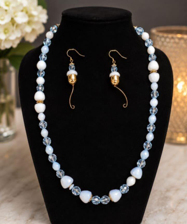 Ice Blue Pearl Set